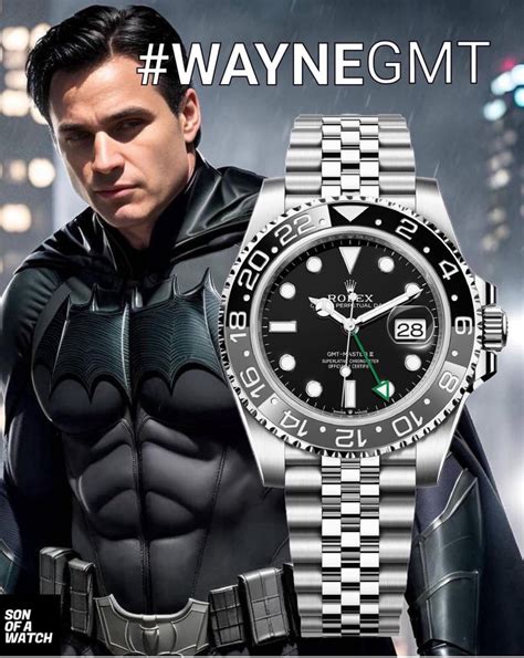 rolex bruce wayne gmt for sale|Rolex Bruce Wayne .